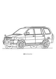 Jeep Araba Boyama