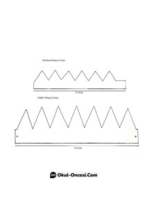 Okul Öncesi Taç Yapımı